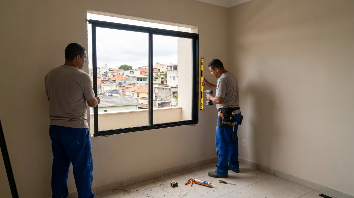Fechamento de Ambientes no Cabral, Teresina‑PI