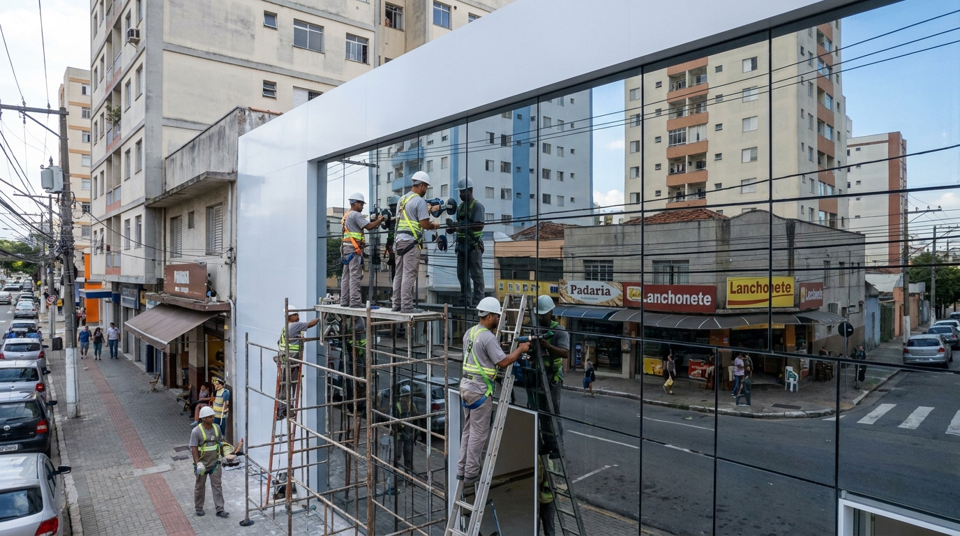 Fechamentos em Vidro no Horto, Teresina‑PI