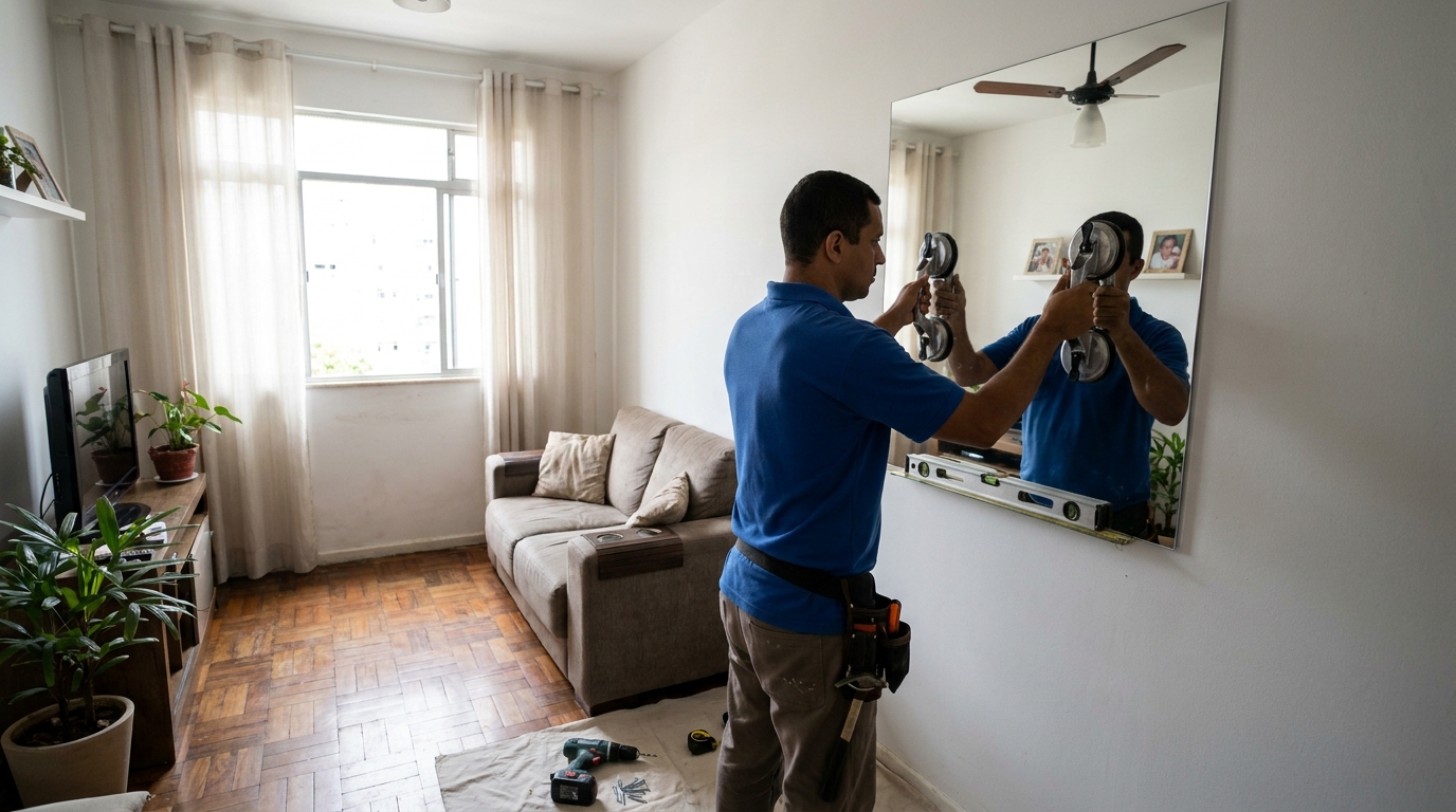 Revestimento Espelhado na Cidade Nova, Teresina‑PI