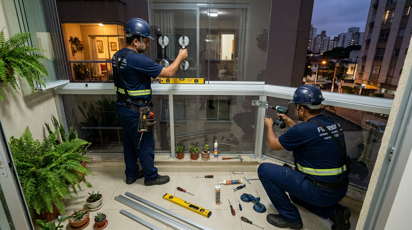 Parede de Vidro no Horto, Teresina‑PI