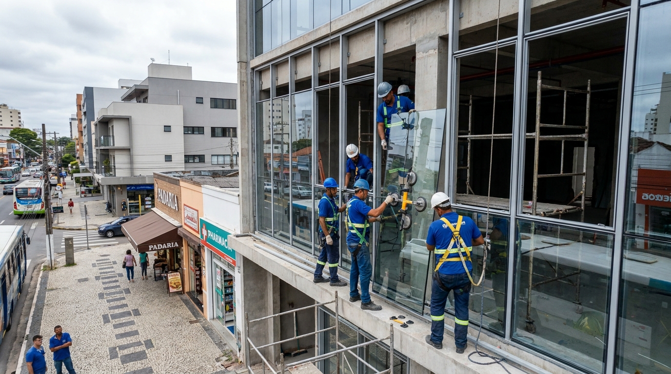 Fachada de Vidro no Horto, Teresina‑PI