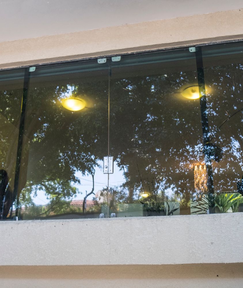 janela de vidro em Teresina